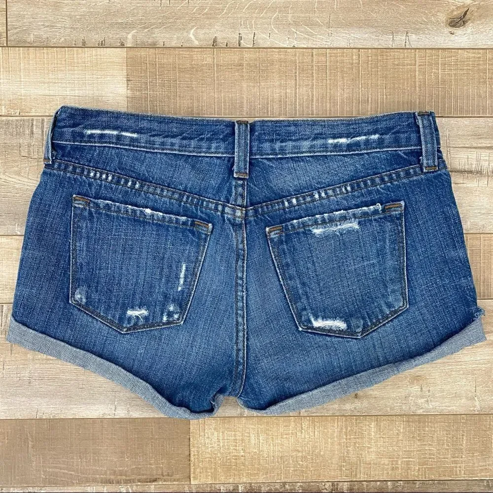 🌟 J BRAND Mako Cutoff Distressed Jean Shorts